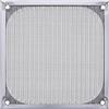 InLine 20347 Griglia per Ventola con Filtro in Alluminio, 120 x 120 mm, Nero