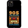 90s Hip Hop Gifts Custodia per iPhone 11 Pro Max Anni '90 Il decennio Hip Hop esploso Anni '90 Hip Hop