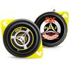 Pyle Sistema di Altoparlanti Per Auto, Casse Auto da 8,9 Centimetri 120 Watt 4 Ohm con Tweeter E Struttura Magnetica da 0,57 Chilogrammi