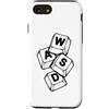 Grandio Design Funny Gamer Geek & Gaming Custodia per iPhone SE (2020) / 7/8 Gaming WASD Computer Tastiera PC Gamer Move Keys