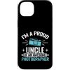 uncle photographer camera pride shutter Custodia per iPhone 14 Plus Scatto fantastico fotografo orgoglioso zio