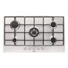 Glem Gas - Piano Cottura A Gas Gt955ix 5 Fuochi 86cm-acciaio Satinato