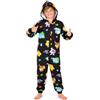 Pokémon Pigiama Intero Bambino - Pigiamone in Pile Caldo 7-14 Anni - Pigiami Interi Bambini con Cappuccio Pikachu Gadget Regalo