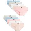 Adorel Slip Intimo Cotone Mutande Ragazza Pacco da 10 Papillon 10-11 Anni (Taglia del Produttore M)