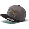 minifan Berretto Flexfit Snapback : montagne campagna e mare - cappellino per gli amanti della natura, da uomo, da donna, per attività all'aria aperta, per cacciatori, alberi e foreste, accessori da
