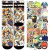American Socks calzini Signature series calzettini sport colorati disegnati tubolari basket Skate ORIGINALE 1 paio + pack 10 stickers casuali