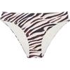 YAMAMAY - Bikini Parte Bassa Taglio Classico, Donna, Zelia, Marrone, Stampa zebrata