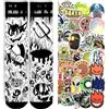 American Socks calzini Signature series calzettini sport colorati disegnati tubolari basket Skate ORIGINALE 1 paio + pack 10 stickers casuali