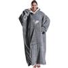 Yzehomijia Pull Plaid Donna Sudore，con Tasca Lunga Coperta pigra, Realizzata in Tessuto di Flanella, Adatta a Tutti i Tipi di Persone.