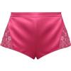 YAMAMAY - Pantaloni corti del pigiama, Donna, Fucsia,Monocromo, 100% poliestere