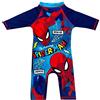 Marvel Costume da bagno per ragazzi Spiderman All in One UPF40 Sun Safe, Spiderman., 3-4 Anni