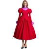 AYYOHON Costume da donna Tremaine Drizella Anastasia Cosplay Dress Stepsisters Matrigna Costume Halloween Donne Principessa Abito M