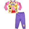 Peppa Pig, Girls - Set di 2 pigiami Peppa's Party, rosa, età 18 mesi, 5 anni, multicolore, 4-5 Jahre