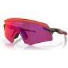 Oakley Encoder Occhiali, Matte Black/Prizm Road, 36/13/123 Uomo