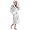 CityComfort Vestaglia Donna Invernale in Morbido Pile