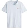 Levi's Maglietta da Uomo Originale Housemark con Scollo a V, Niagara Mist, S