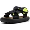 Camper Pelotas Flota Sandal K800579, Sandali Unisex - Bambini e ragazzi, Nero 006, 27 EU