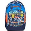 Mitama Zaino Scuola, X Plus URBANLOOP, Triplo Scomparto, Blu, Tasche Porta Borraccia,Schienale con fondo integrato, Spallacci Imbottiti, Zaino Scuola Media, Ragazzo