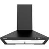 CIARRA Cappa Aspirante 60cm Cucina Nera Classe A-Filtro Carbone Escluso
