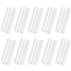 MOROBOR Mini maniglie autoadesive per cassetti, 20 pezzi, in silicone trasparente, autoadesive, per cassettiere, cassetti, porte in vetro e finestre
