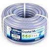 ADFLEX Tubo in PVC trasparente Crystal Retex ML 8x14 m 50 Rinforzato, Ultra Resistenza, Qualità Alimentare, passaggio aria, aria compressa, passaggio liquidi, acqua potabile, irrigazione