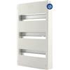 intratec 100% Shopping Intratec Centralino Elettrico da Parete 3 Fila - Quadro di Distribuzione IP30 con 36 Modulo per Installazione Facile in Ambienti Interni Residenziali e Professionali - 463 x 250 x 70mm