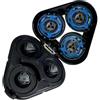 AYWNOCREY Testina Di Ricambio Completa For Rasoio, Compatibile Con Philips, Serie 5000 S5070 S5110 S5077 S5080 S5420 S5100 Lame Da Barba N02R(1set)