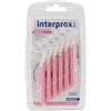 Interprox Plus - Spazzolino interdentale nano 0,7 mm, 6 pezzi, colore: rosa