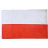 AZ FLAG Bandiera Polonia 90x60 cm Polacca Poliestere Leggero Asola | Uso interno bandiera decorativa Polska doppie cuciture e bordi rinforzati con guaina per asta