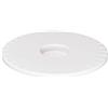 Wagner Carrello per Piante ULTRAFLAT Ø 30 x 2,5 cm I Carrello per Fiori per Interni, Bianco I Portavaso Ultra Sottile in plastica ABS, Idrorepellente I Portata 100 kg - 20044601