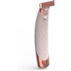 Flawless Finishing Touch Flawless Nu Razor - Epilatore, Rasoio Elettrico da Donna Ricaricabile con Testina Ipoallergenica Placcata Oro 18 Carati