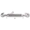 Beta 8207 M8 - Tenditore a due ganci inox AISI 316