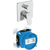 Ideal Standard Set di raccordi, composto da Ceraplan Rubinetto per bagno e EASY-Box Kit da incasso 1 - Cromo