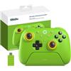 RunSnail 8BitDo Ultimate 2 Wireless Controller per PC/Android/Apple/Steam, Joystick TMR, Effetto Hall Commutabile/Trigger Tattili, Anello Fuoco RGB, 8Speed Wireless Tech 2.4G Gaming Controller con Dock Ricaric