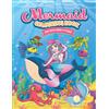 Topulo Publishing Company Mermaid Colouring Book for kids from 4 years: 50 unique, cute and beautiful illustrations of mermaids along with many sea creatures