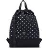 LARKSON Zaino Donna Uomo Polka Dots - No 7 - Sacca da Palestra - Borsa Sportiva Piccola Versatile con Tasca Interna - Materiale Riciclato