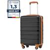 COOLIFE Valigia Bagaglio a Mano Ryanair 55x35x20, Trolley Bagaglio a Mano