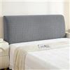 Ystyle Copri Testata Letto Singolo, 90CM, Grigio Chiaro