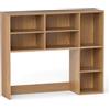 GIANTEX Scaffale da scrivania con 7 scomparti aperti, mobile organizzatore da tavolo con kit antiribaltamento, 94 x 25 x 79 cm, scaffale per riporre piante, cosmetici e libri (naturale)