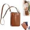 Generic Cintura porta attrezzi multiuso in vera pelle da giardino, organizer per attrezzi, regalo per uomini, donne, giardinieri, fioristi (marrone)