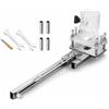 Stgfyxgs Slotting Connector Dima per Pannelli Guida Lineare Fresatrice Strumento per Connettori Jig per Bordo Acciaio Inossidabile E Plastica Campo 0-55 Mm Adatto a Mobili Officina Cantiere