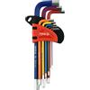 YATO Set di chiavi a brugola YATO YT-05631 da 1,5-10 mm, 9 pezzi.
