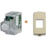 CSI Keystone sensore infrarossi 12V incasso filare compatibile bticino magic tt
