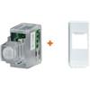CSI Keystone sensore infrarossi 12V incasso filare compatibile bticino now bianca