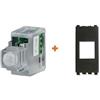 CSI Keystone sensore infrarossi 12V incasso filare compatibile vimar arke nera