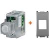 CSI Keystone sensore infrarossi 12V incasso filare compatibile Vimar Plana Silver Argento