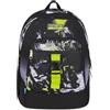 Mitama Zaino Scuola, X Plus INKSTYLE, Triplo Scomparto, Nero, Tasche Porta Borraccia,Schienale con fondo integrato, Spallacci Imbottiti, Zaino Scuola Media, Ragazzo