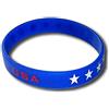 Supportershop - Bracciale in Silicone Unisex, per Adulti, Blu, Taglia Unica