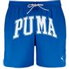 PUMA Pantaloncini da Uomo Swim Track Mid 1P, Blu Acceso, XXL