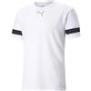 Puma teamRISE Jersey CE, Maglie Uomo, Puma White-Puma Black-Puma White,